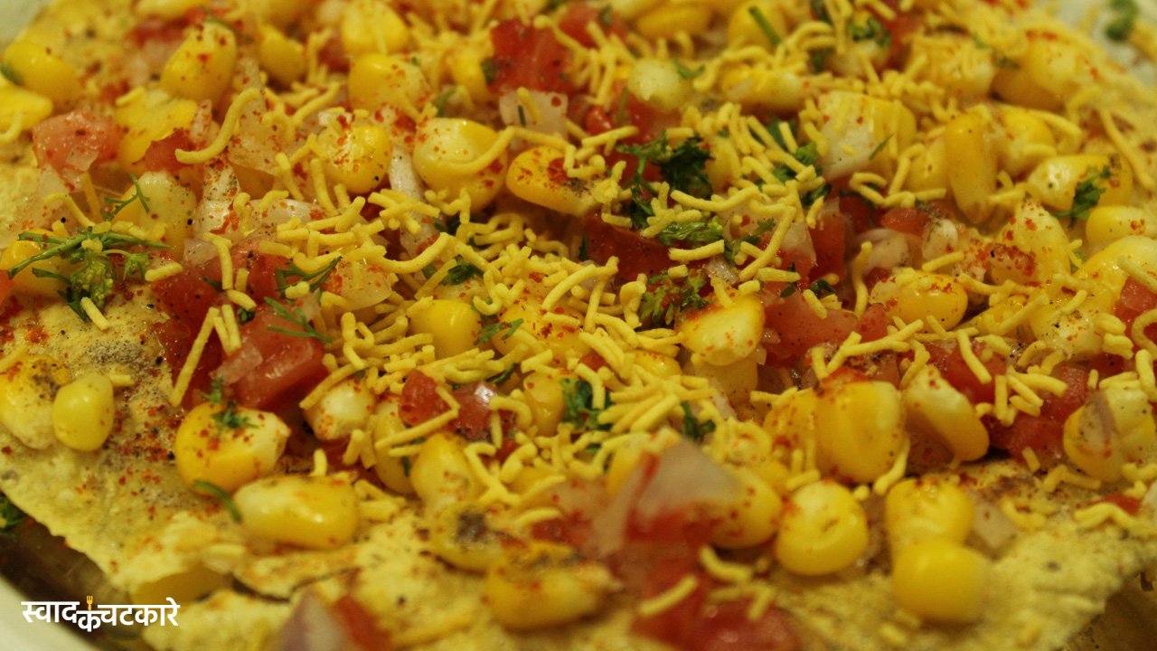 Spicy Corn Masala Papad Perfect for Party
