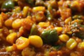 How to Make Corn Capsicum Sabji