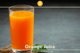 fresh and healthy orange juice