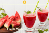 Fresh Watermelon Juice Recipe
