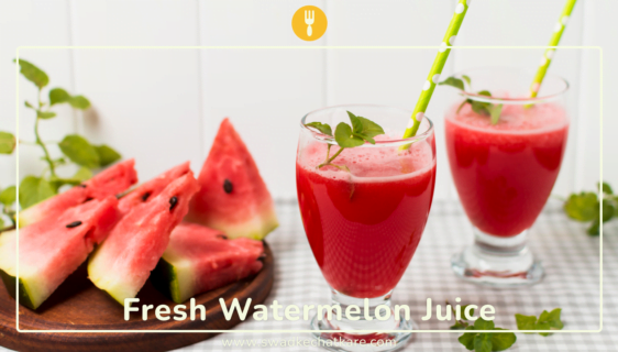 Fresh Watermelon Juice Recipe