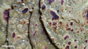 Green Chutney Paratha