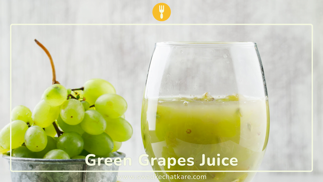 4-Ingredient Green Grape Juice Recipe