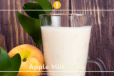 quick apple milkshake recipe