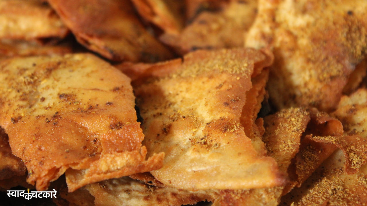 चटपटी और कुरकुरी फ्राइड रोटी - Fried Roti Recipe - Swad Ke Chatkare