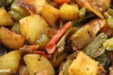 Homemade Potato Capsicum Sabji Recipe