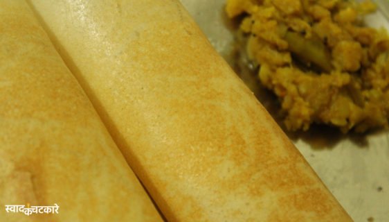 Restaurant Style Masala Dosa