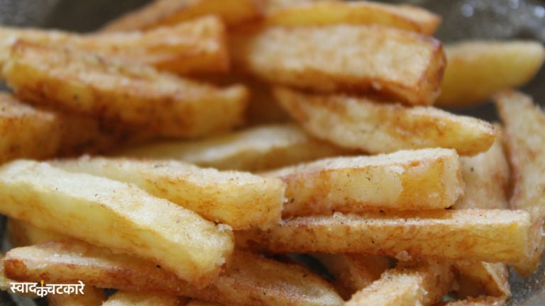 Homemade Crispy Potato French Fries