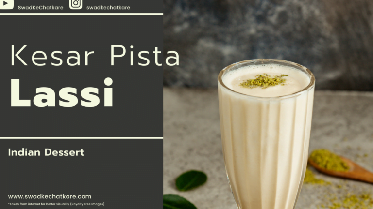 Kesar Pista Lassi Recipe