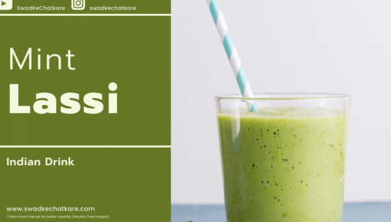 refreshing pudina lassi recipe