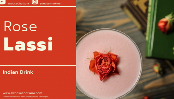 rose lassi recipe