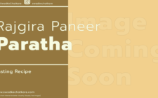 rajgira paneer paratha navratri special recipe