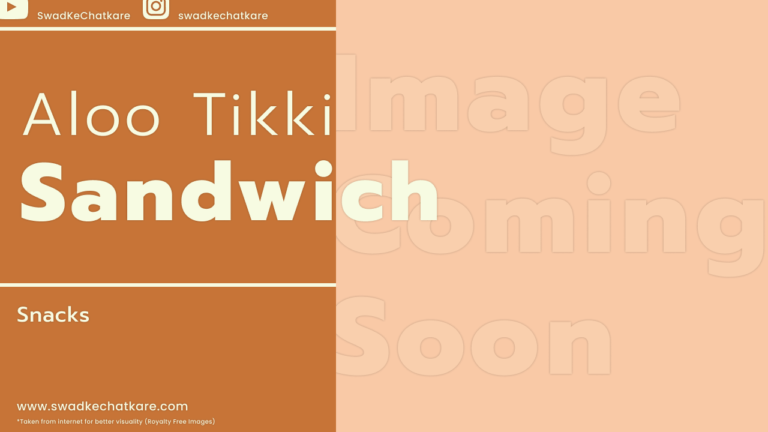 aloo tikki sandwich recipe