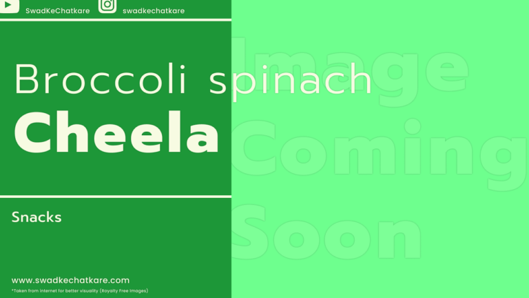 broccoli spinach cheela recipe