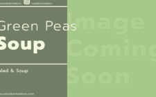 Fresh Green Peas Soup Recipe