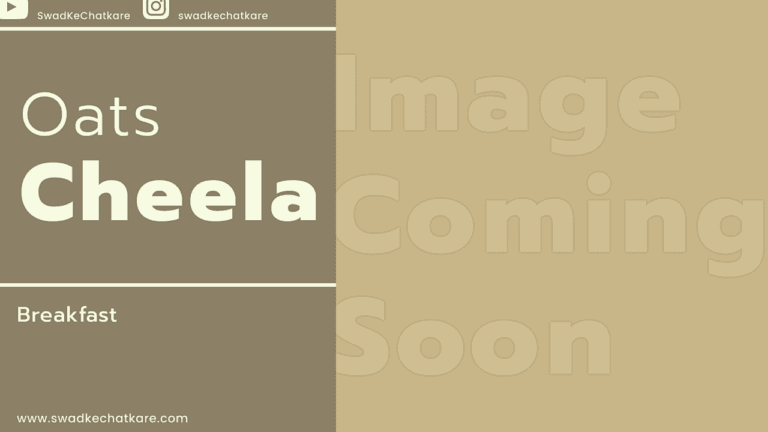 Step-by-Step Oats Cheela Recipe